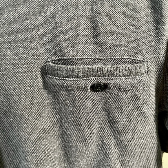Charcoal Gray Ben Sherman Mod Pocket Polo 60’s - Picture 4 of 5